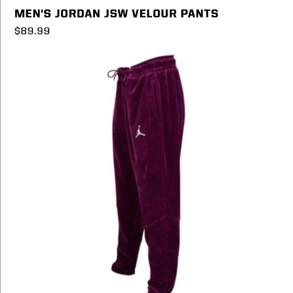 Men’s Jordan Velour Track Pants